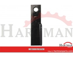 Ostrze płaskie 80x320 Howard