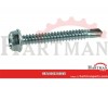 Self tapping screw 6.3x50mm, 10mm flange hex head, stainless steel A2, DIN 7504 Kramp