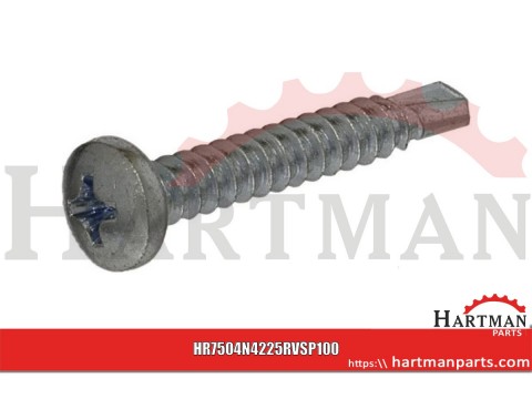 Self tapping screw 4.2x25mm PH2 pan head, stainless steel A2, DIN 7504 Kramp
