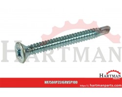 Self tapping screw 3.5x16mm PH2 countersunk, stainless steel A2, DIN 7504 Kramp