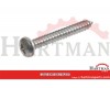 Blachowkręt z łbem soczewkowym i nacięciem krzyżowym PH A2 Kramp, 4,8 x 16 mm