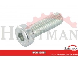 Śruba imbusowa z obniżonym łbem kl. 8.8 ocynk Kramp, M6 x 14 mm