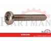Wkręt nierdzewny A2 łeb soczewkowy, PZ 3 x 6 mm, DIN 7985 A