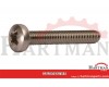 Wkręt nierdzewny A4 łeb soczewkowy, PZ M6 x 16 mm, DIN 7985 A