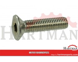 Śruba imbusowa stożkowa A2 Kramp, M10 x 40 mm