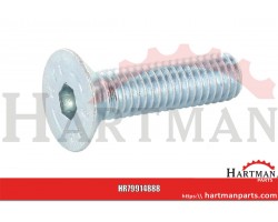 Śruba imbusowa M4x8 stożk.