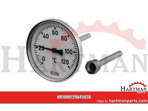 Termometr D100 0-120°C