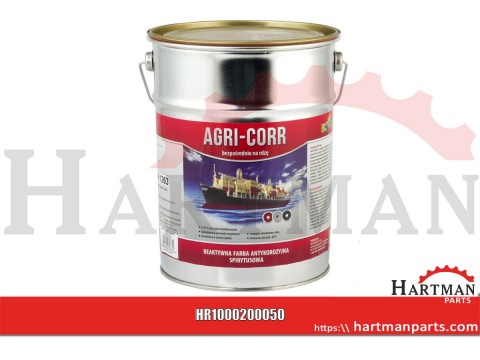 Farba Agri-Corr (Corr-Active) , podkładowa czerwona 5 l