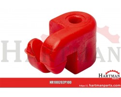 Insulator red for 6 mm 100 pcs