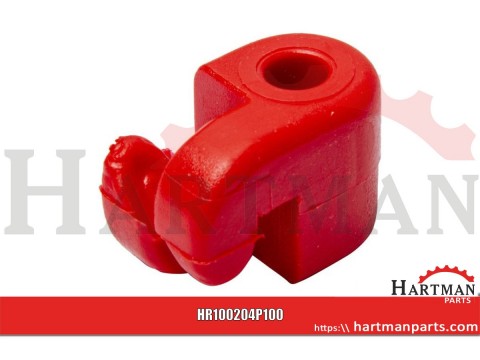 Insulator red for 8 mm 100 pcs
