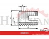 Wkładka gwintująca Ensat, M10 x 18